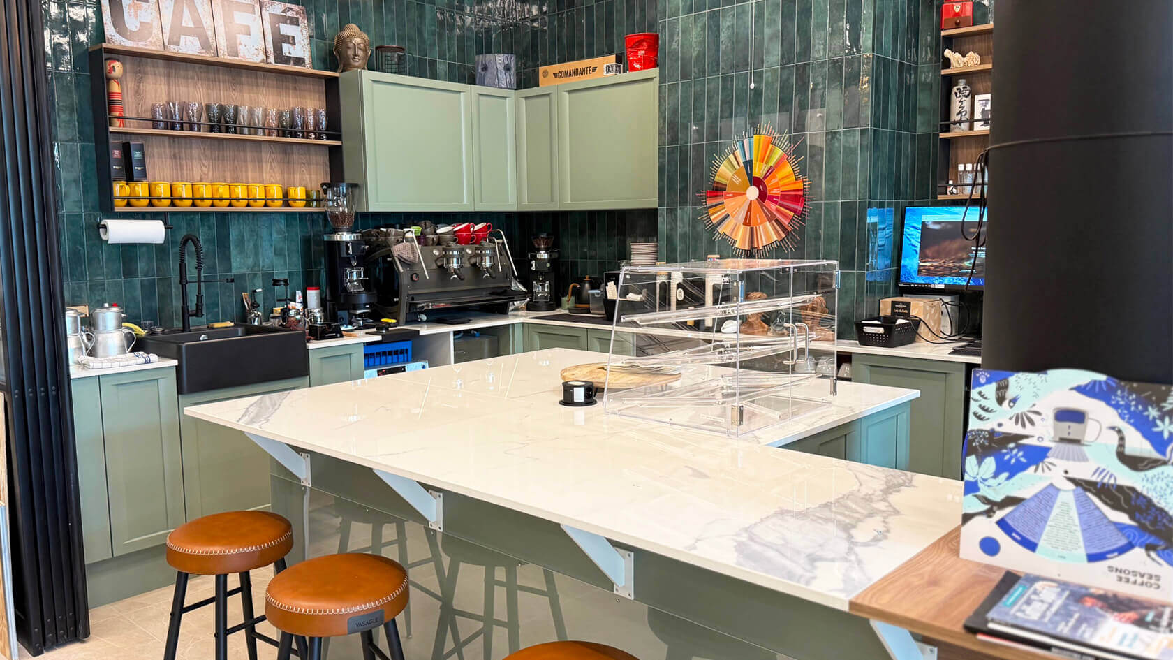 Boutique Green Bean Cà Phê - espace cuisine